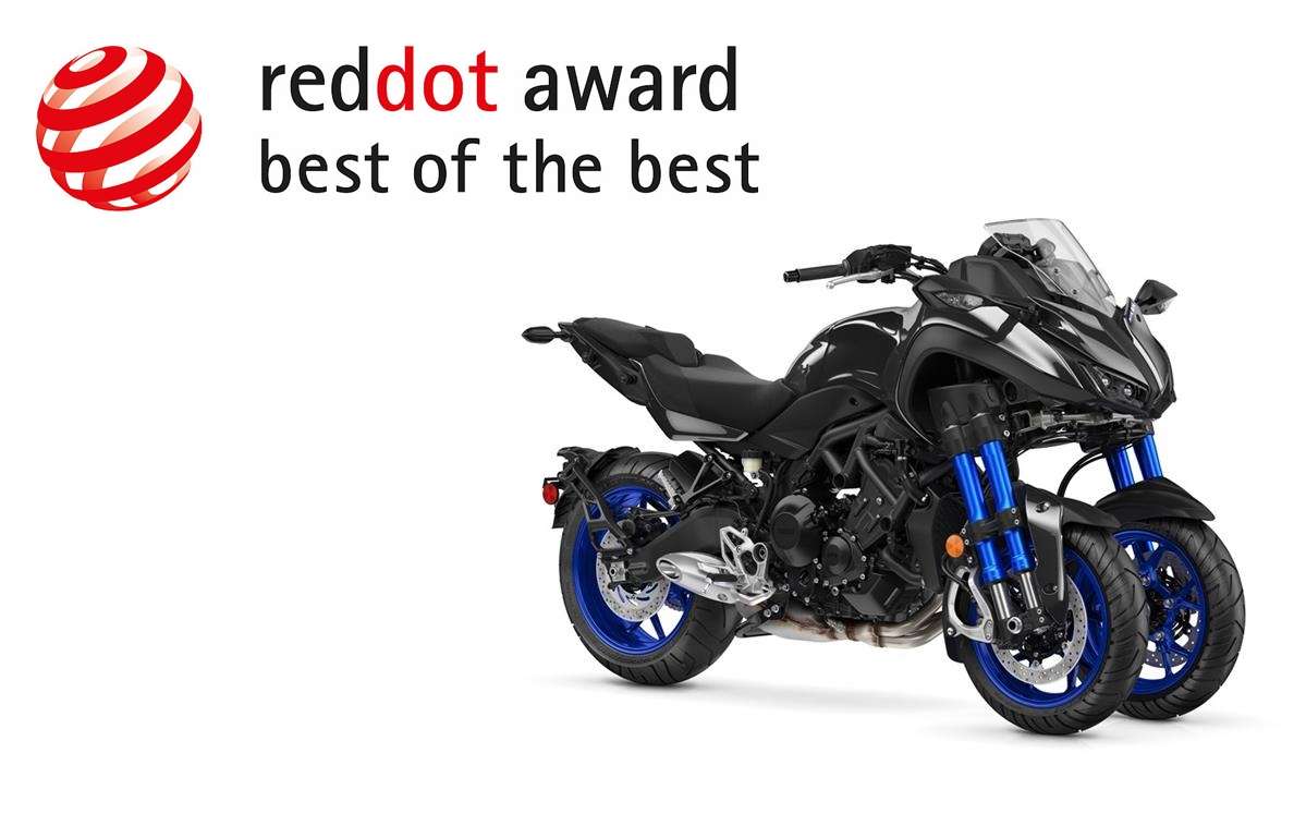 Yamaha Niken Wins Red Dot Award: Design Meets Three-Wheel Performance