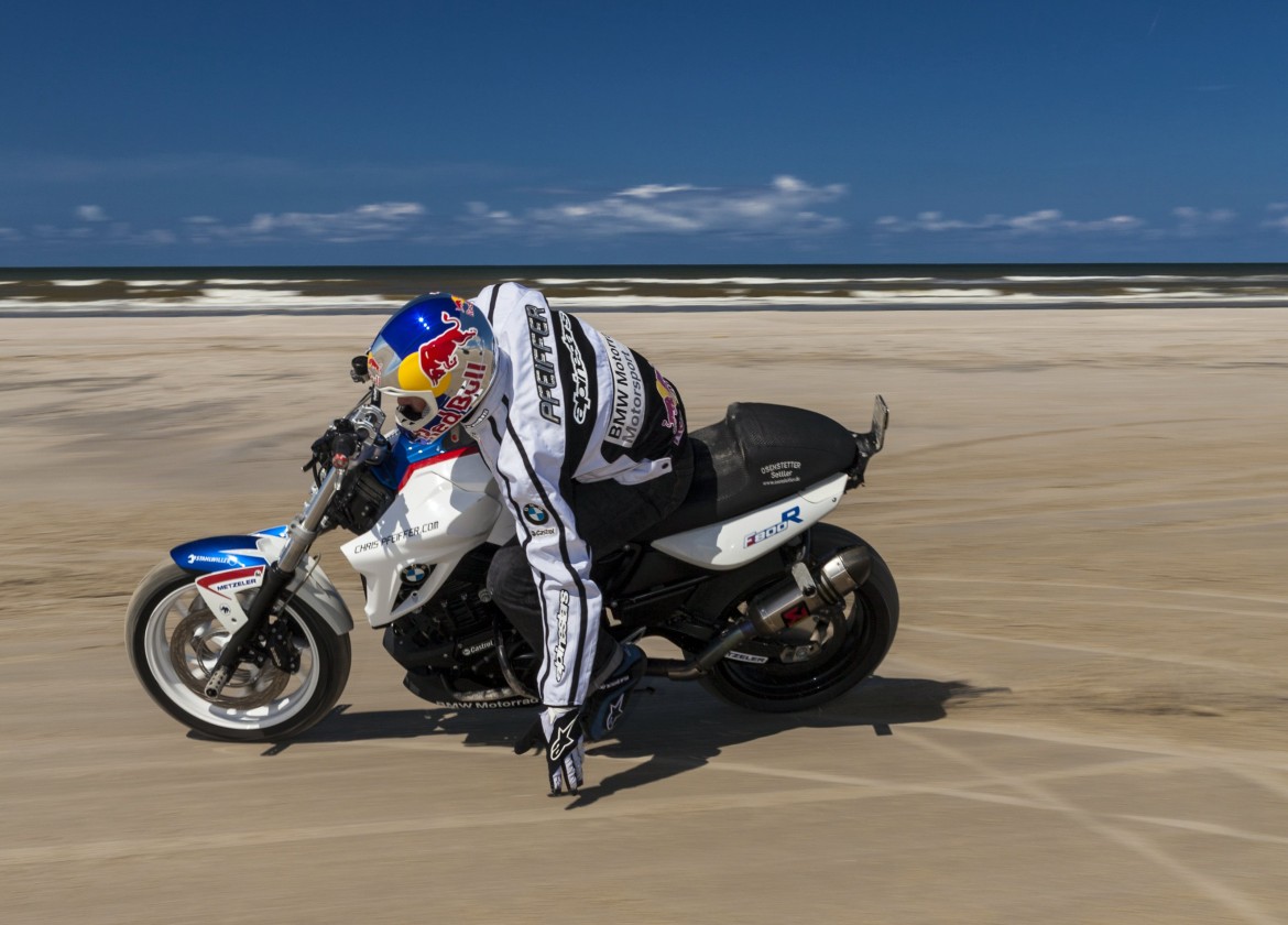 Chris Pfeiffer at BMW HQ: Stunt Riding Meets Factory Precision