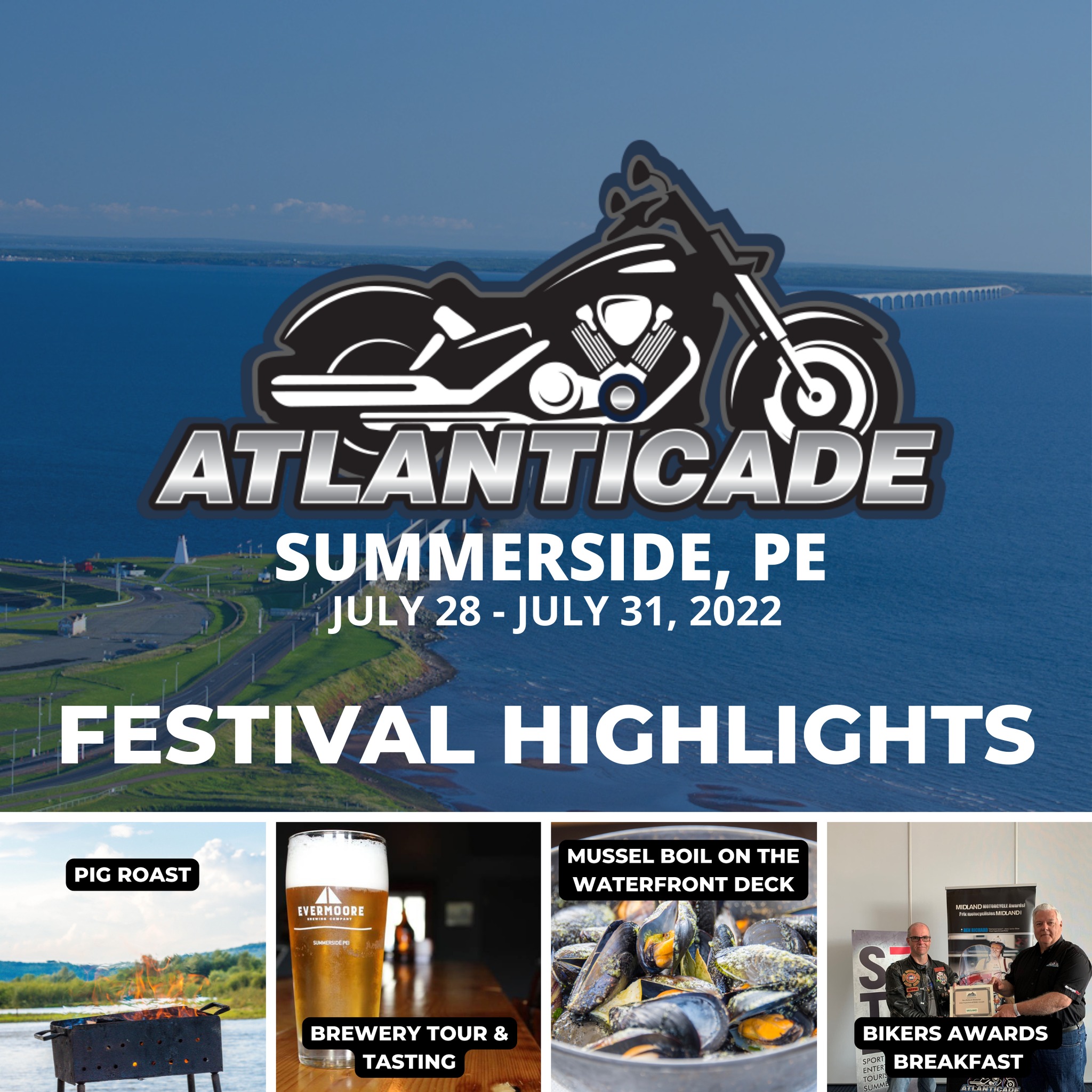 Atlanticade Motorcycle Festival 2026 Guide: Events Shows and Grand Prizes
