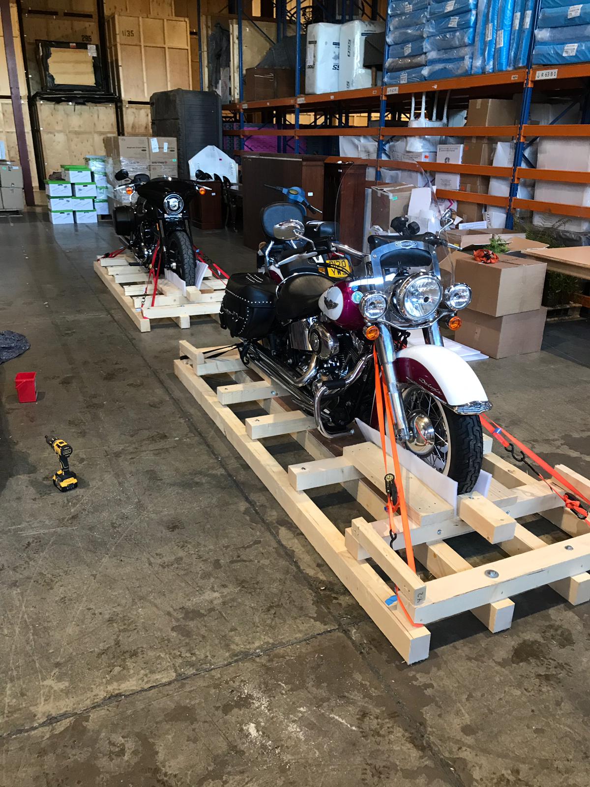 Shipping Your Motorcycle Long Distance: Crates Costs and Customs