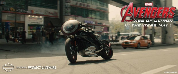 Project LiveWire Meets the Avengers: When Movies and Motorcycles Collide
