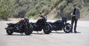 2008 Cruiser Shootout: Harley Fat Bob vs Honda Varadero vs Rocket III Touring