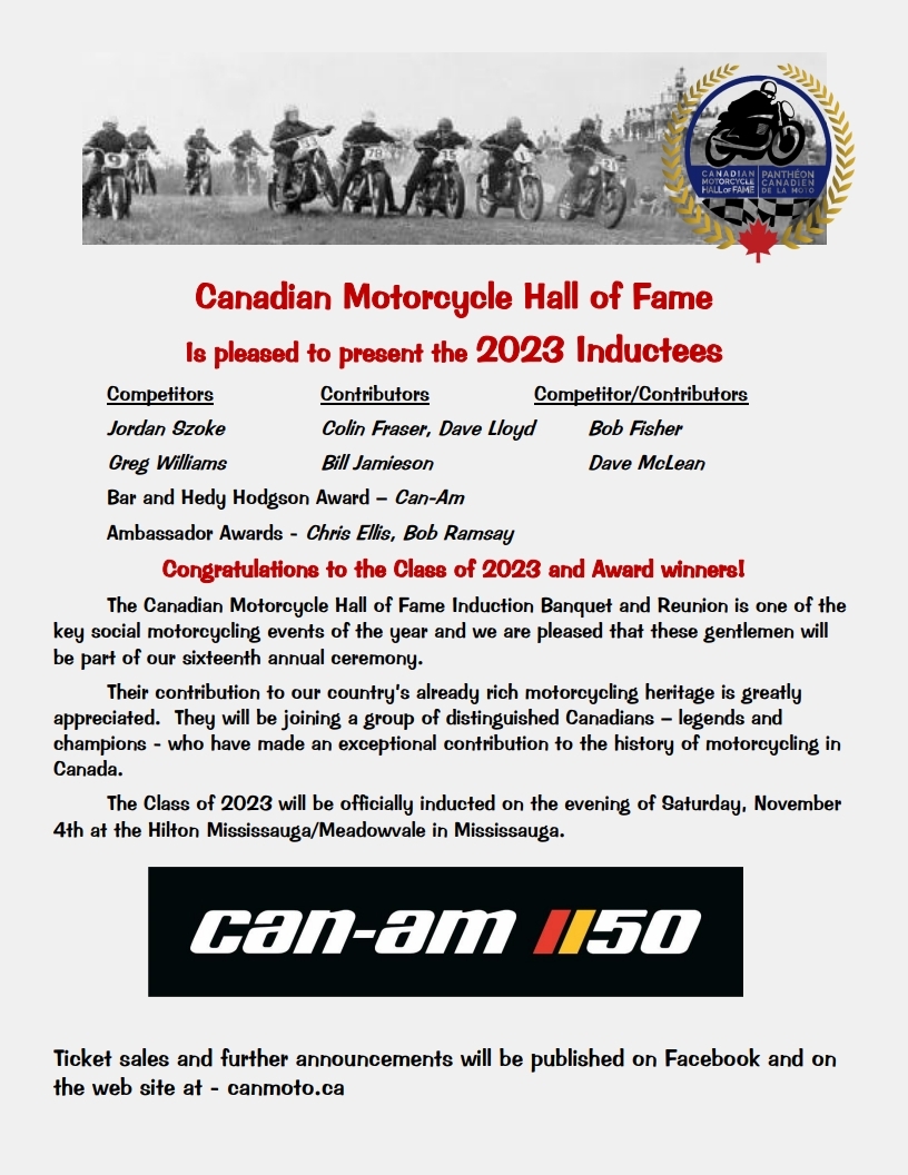 Sturgis Motorcycle Hall of Fame Inductees: Legends of the Open Road