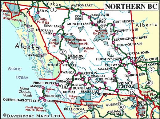 Northern British Columbia Motorcycle Touring Guide: Big Roads Bigger Views