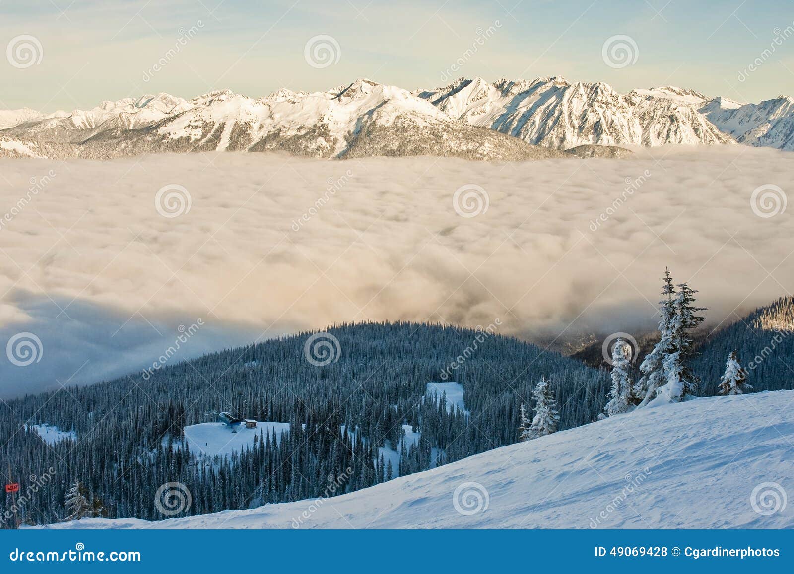 Snowbiking in Revelstoke BC: Riding Above the Clouds in Winter Terrain