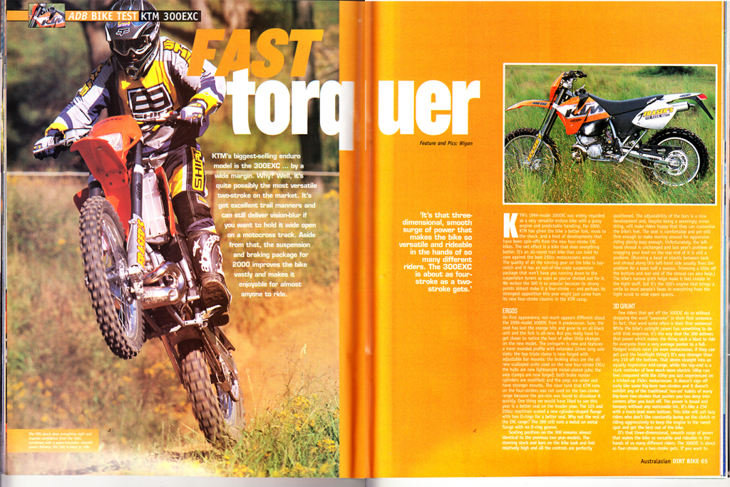 1999 KTM 200 vs 250 vs 300 EXC—Which One Should You Ride?