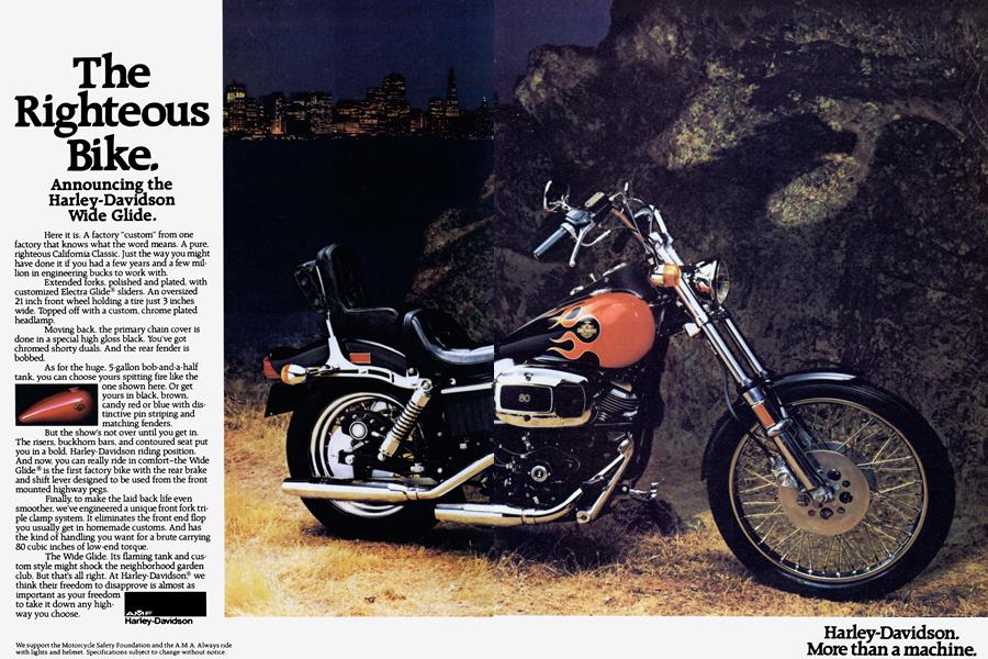 1980 Harley Wide Glide—Style Meets Muscle