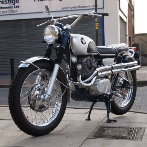 1966 Honda Scrambler 305—Retro Off-Road Pioneer
