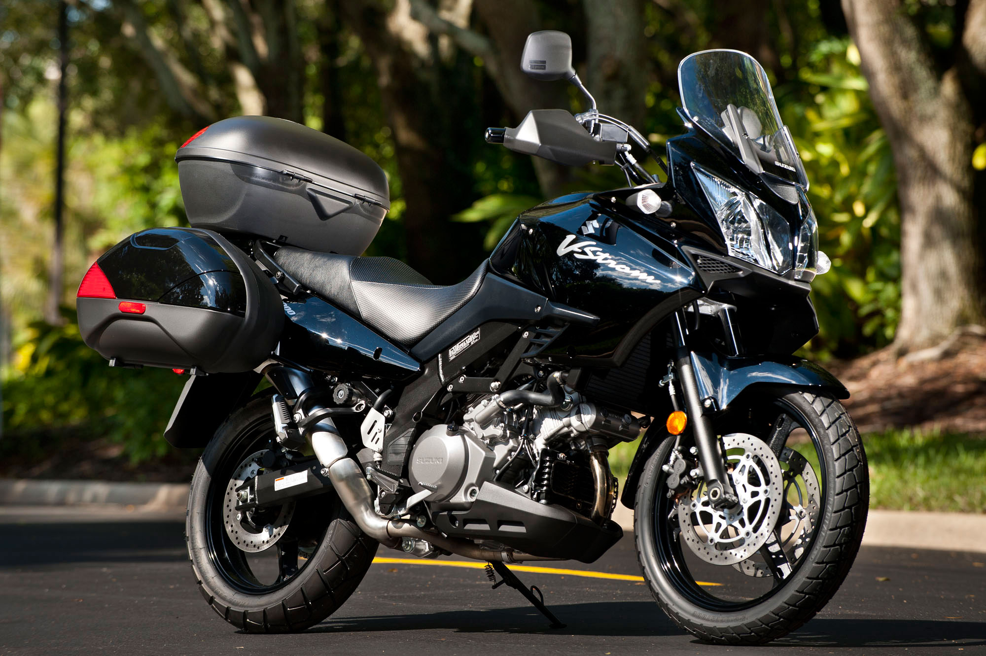 2012 Suzuki V-Strom 650 vs 1000—Adventure Bike Showdown