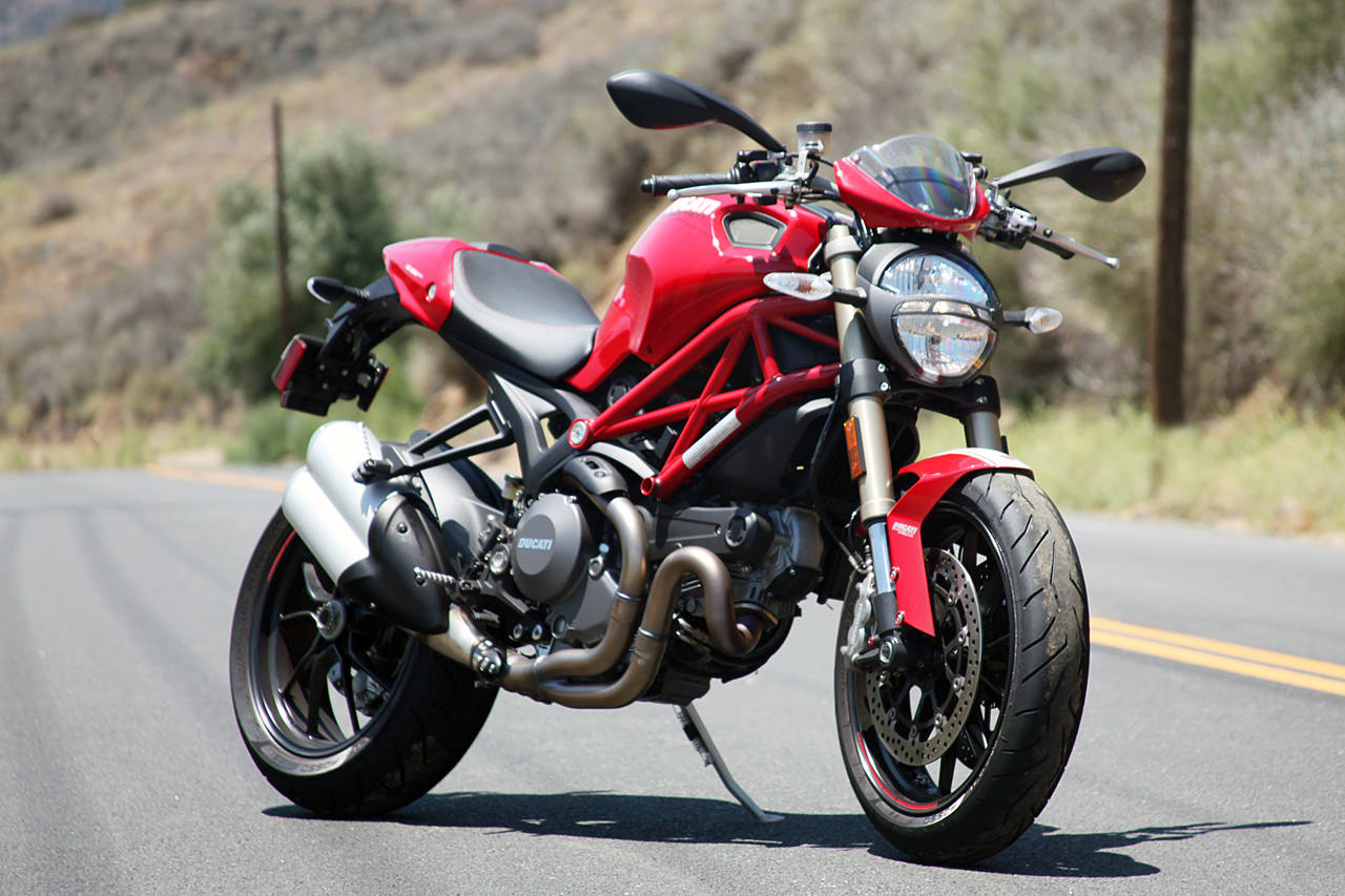 2012 Ducati Monster 1100 EVO—Naked Bike Power