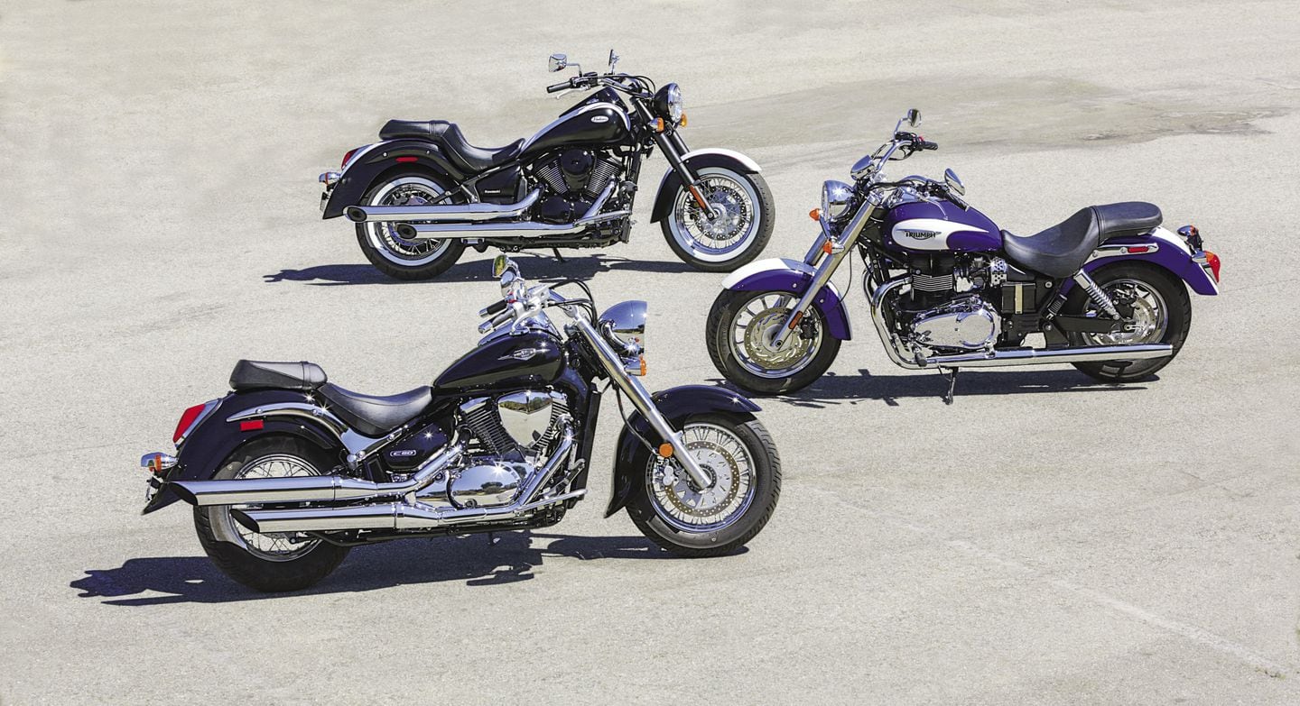 2006 Cruiser Showdown—Vulcan 900 vs Boulevard C50 vs V Star