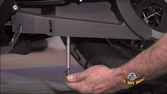 How to Set Belt Tension on a Custom Harley Chopper