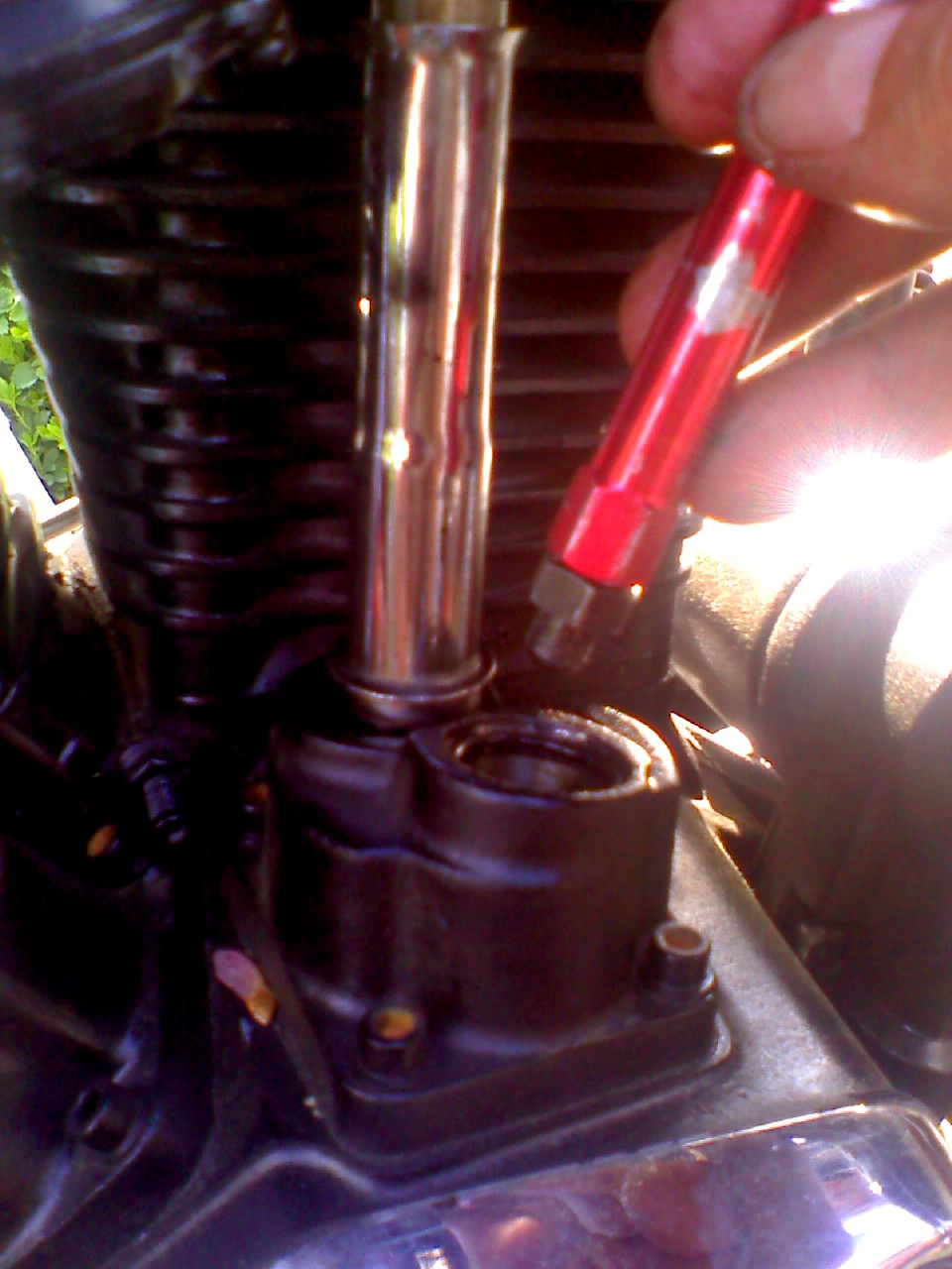 Fixing a noisy lifter on a Harley Evolution Chopper
