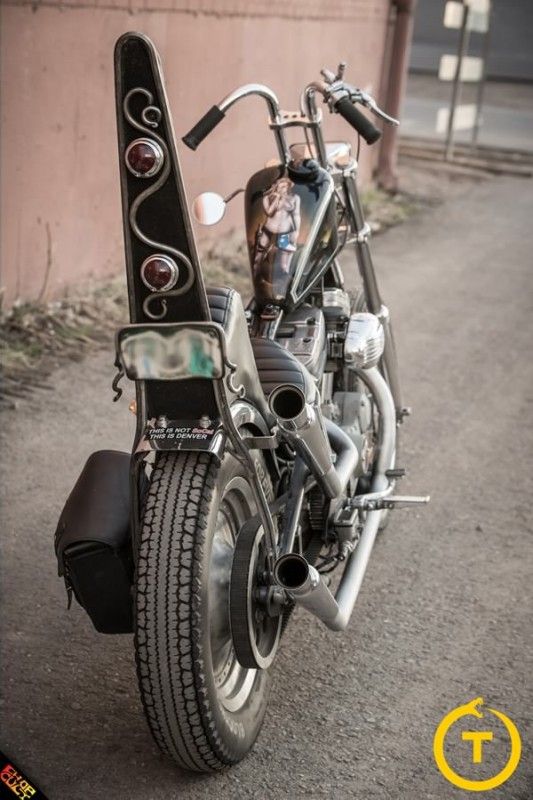 Best custom Chopper Sissy Bars (High and Wild)