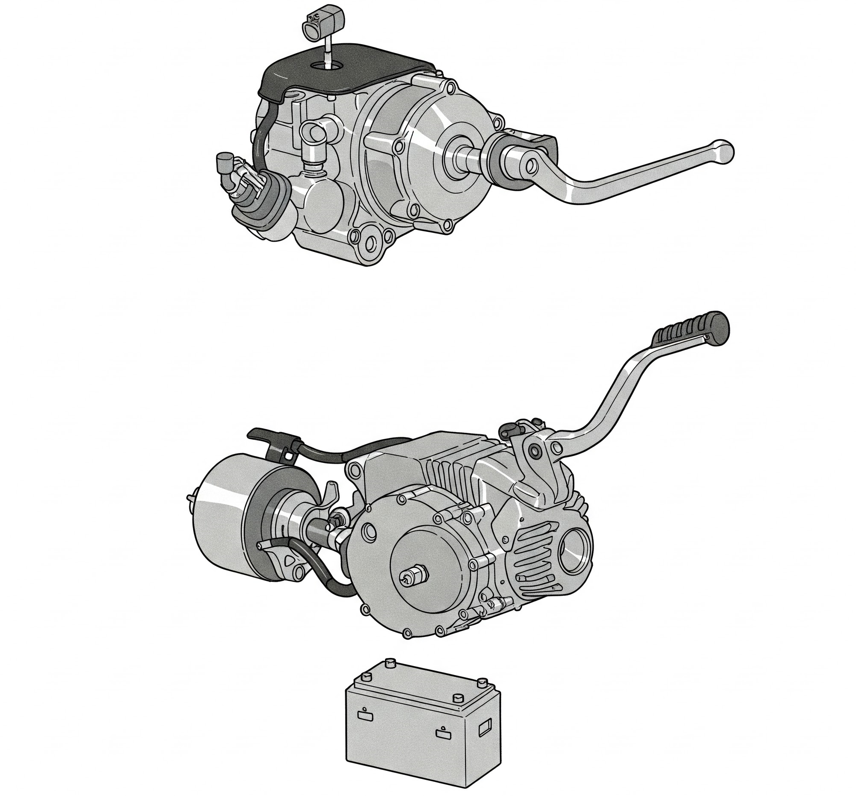 Kick Start vs. Electric Start Chopper Pros and Cons