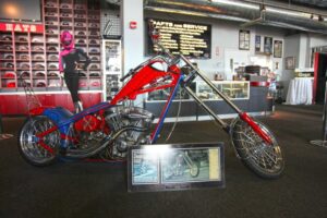 The Spiderman OCC Bike: Where is it displayed?