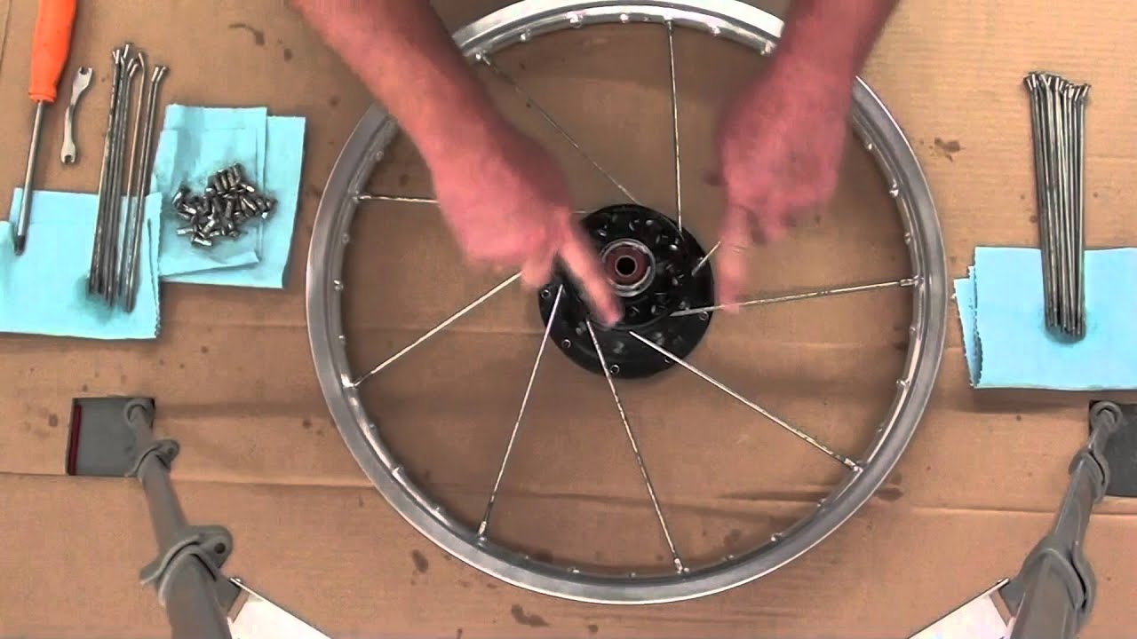 How to Lace and True a 21-Inch Spoke Front Wheel for a Chopper